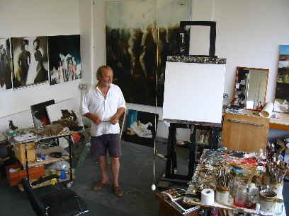 James Leggat in Studio